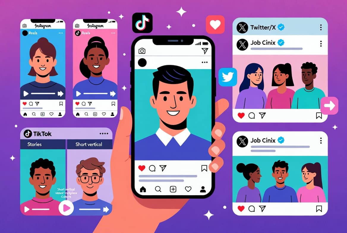 Beyond LinkedIn: How to Master Social Media Recruitment on Instagram, TikTok and Twitter